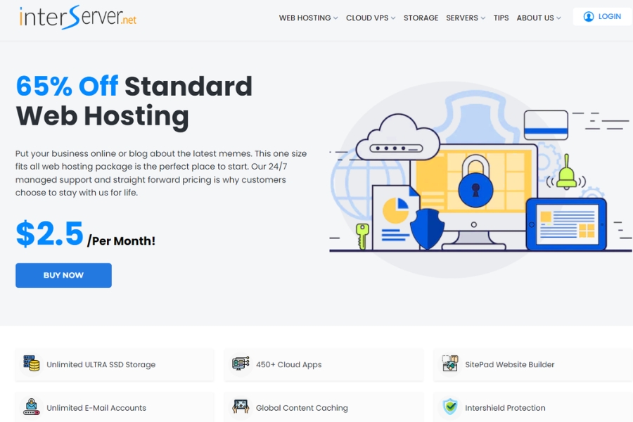 An overview of interserver web hosting
