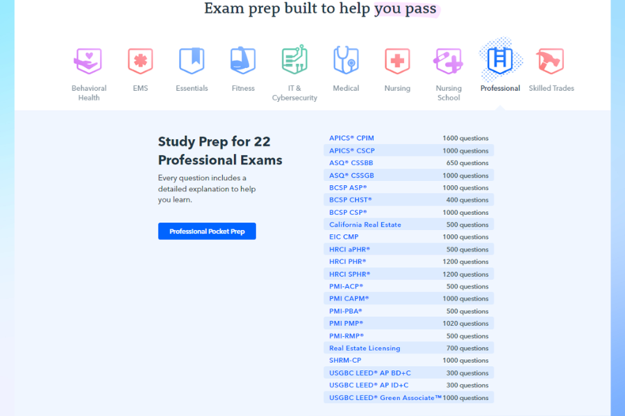 How the subscription model works for Pocket Prep How the subscription model works for Pocket Prep