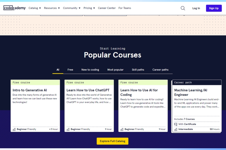 What are the most popular courses on Codecademy What are the most popular courses on Codecademy