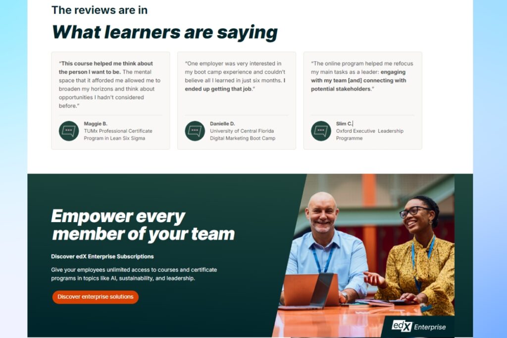 What career support does edX offer What career support does edX offer