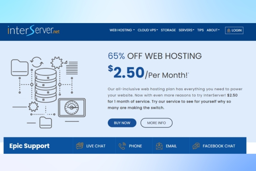 What makes InterServer's security features stand out