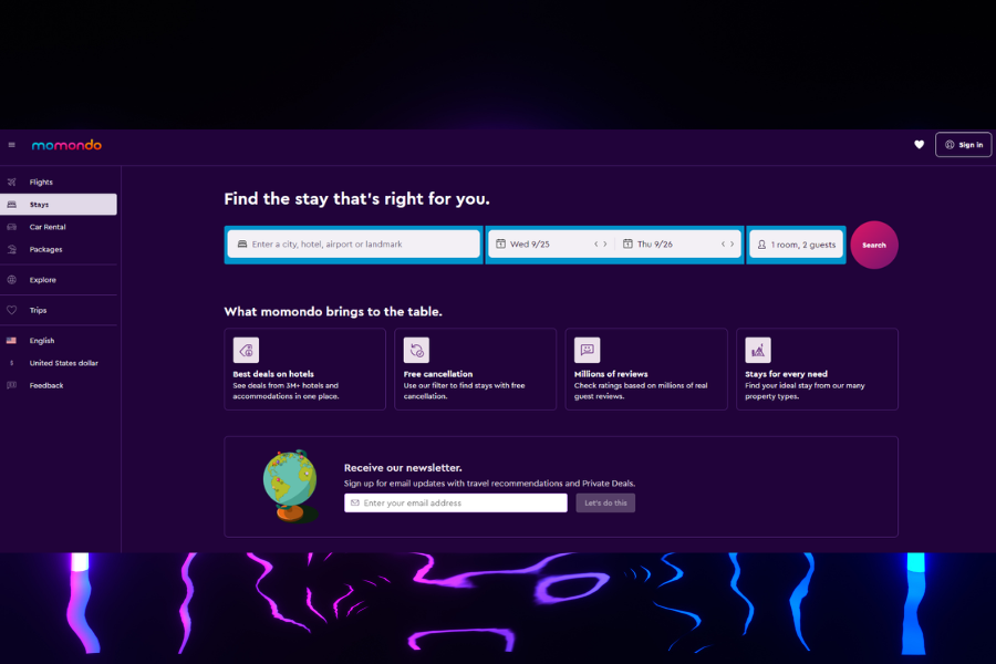 What unique features does momondo offer for finding travel deals What unique features does momondo offer for finding travel deals