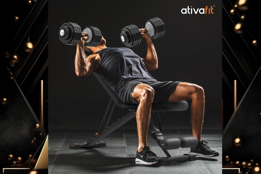 10 best Home gym bench in 2024 ATIVAFIT Adjustable Weight Bench Features and Benefits