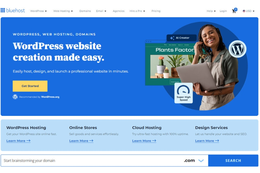 Bluehost web hosting Discover all the questions users have asked about