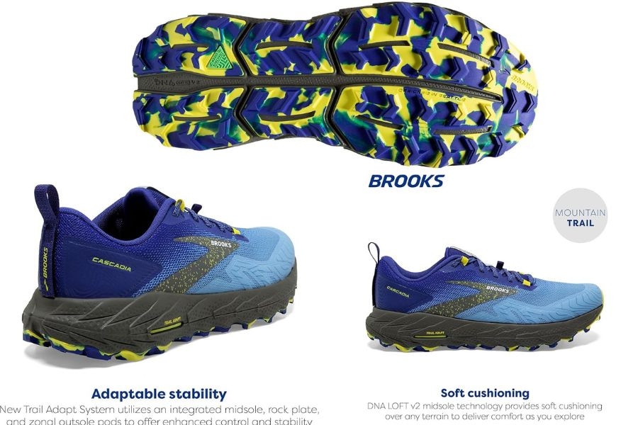 Brooks Cascadia 17 Trail Running Shoes 2