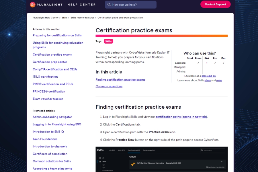 Can I access practice tests for all certifications on Pluralsight Can I access practice tests for all certifications on Pluralsight