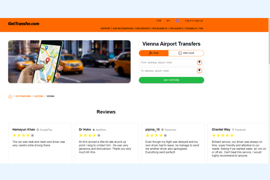 Can I track my driver's location on GetTransfer.com Can I track my driver's location on GetTransfer.com