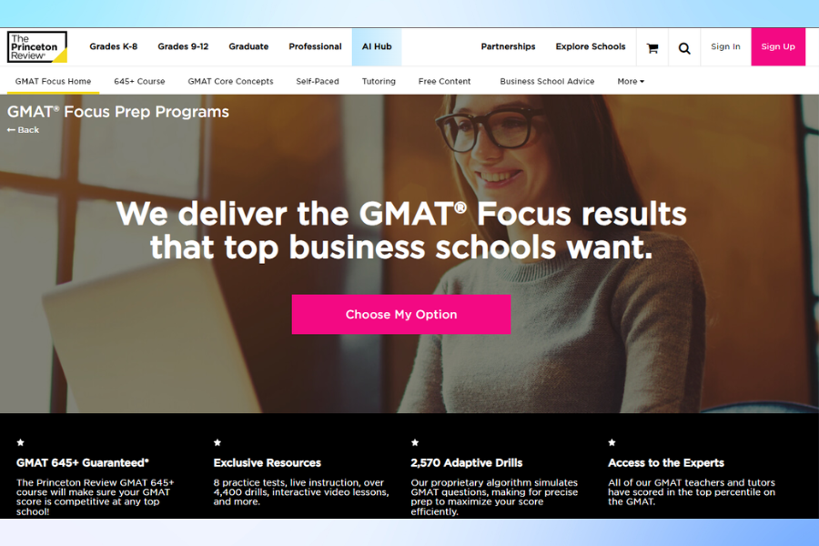 Can The Princeton Review help with other standardized tests besides the SAT and ACT