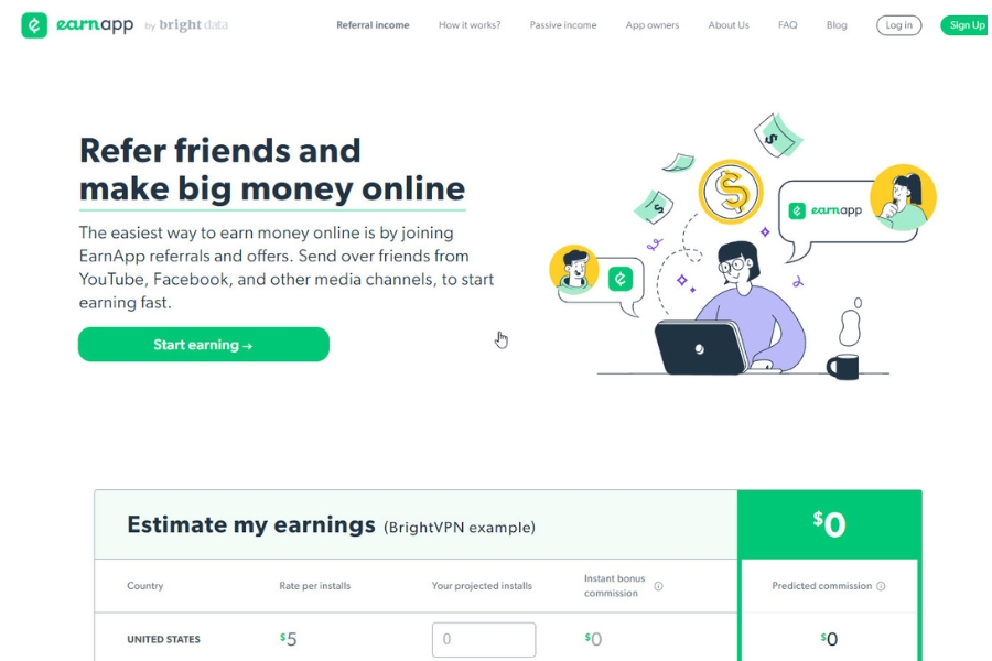 EarnApp – the best application to make passive money by sharing internet bandwidth 2