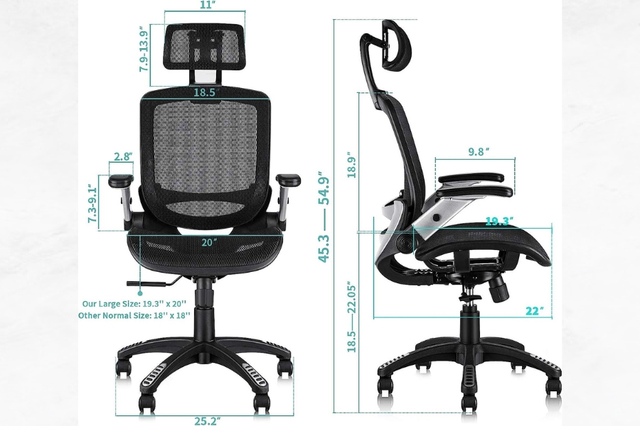 10 ergonomic chairs to help reduce back pain while working Gabrylly Ergonomic Mesh Office Chair – Features and Benefits for Back Pain Relief