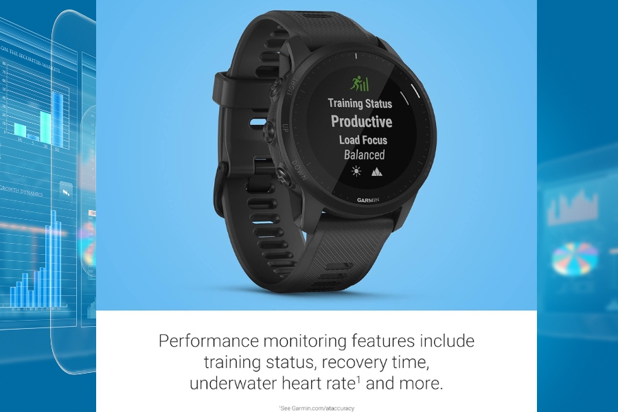 Top 10 Best Fitness Trackers for Swimming in 2024 Garmin Forerunner 945 LTE The perfect choice for professional swimmers 1