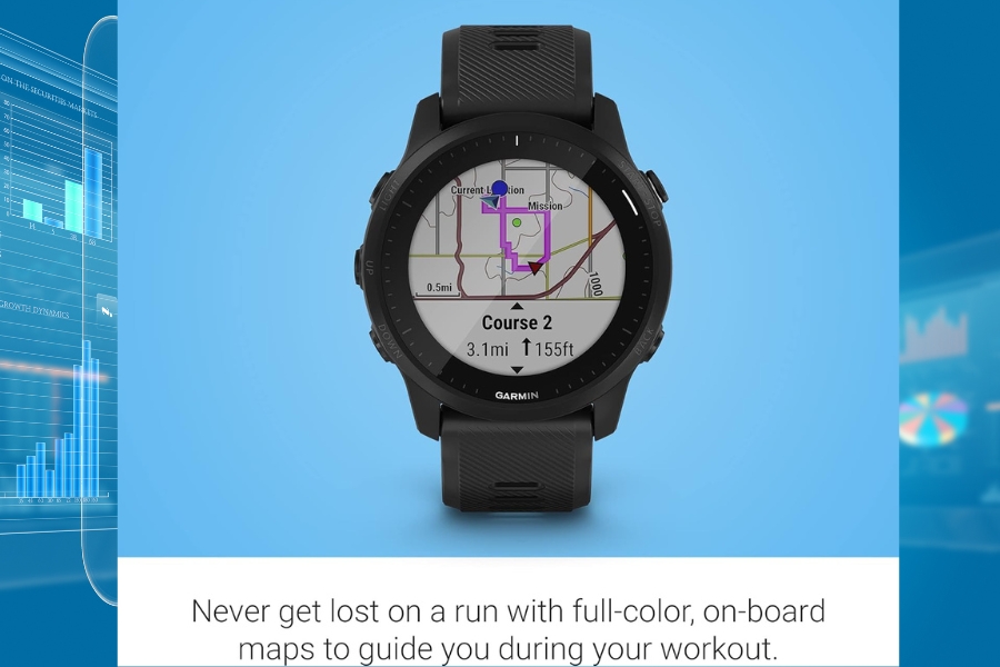 Top 10 Best Fitness Trackers for Swimming in 2024 Garmin Forerunner 945 LTE The perfect choice for professional swimmers 3