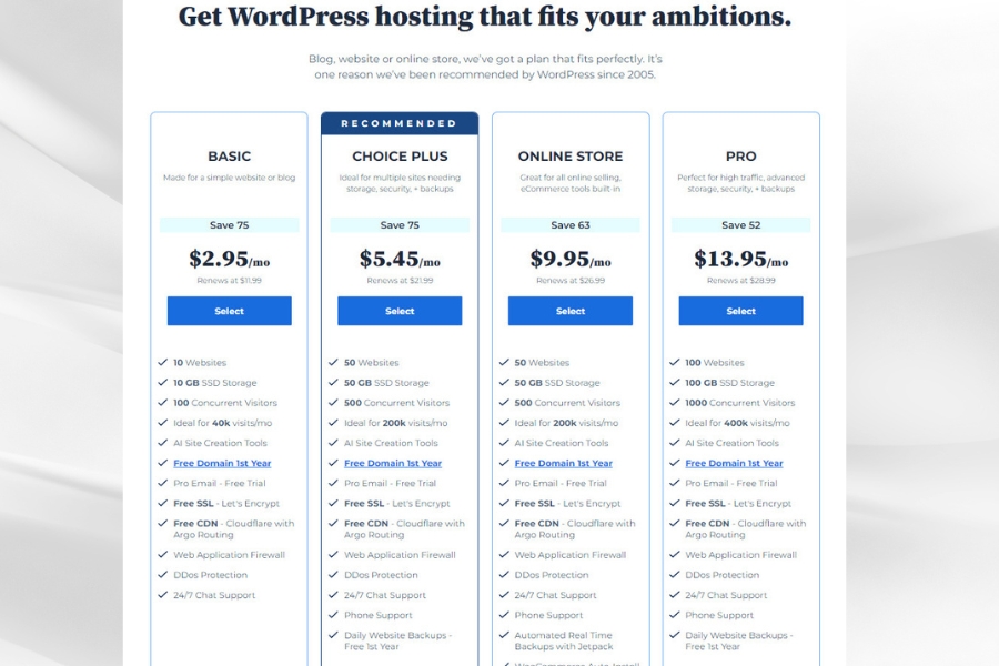 Bluehost web hosting - Discover all the questions users have asked about Bluehost that you never knew How Much Do Bluehost Web Hosting Packages Cost