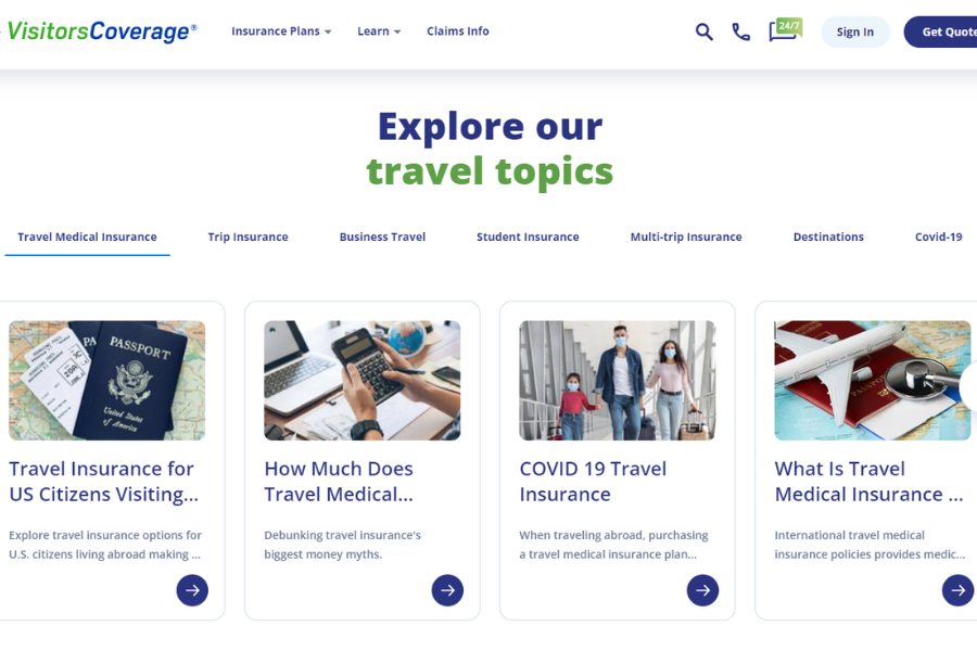 How VisitorsCoverage Compares to Other Travel Insurance Providers