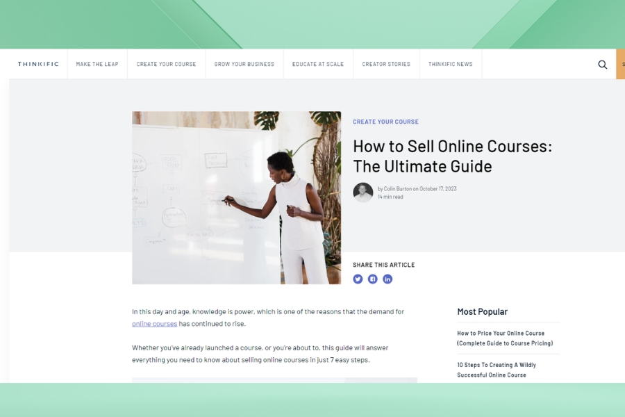 How can I market my Thinkific course effectively How can I market my Thinkific course effectively