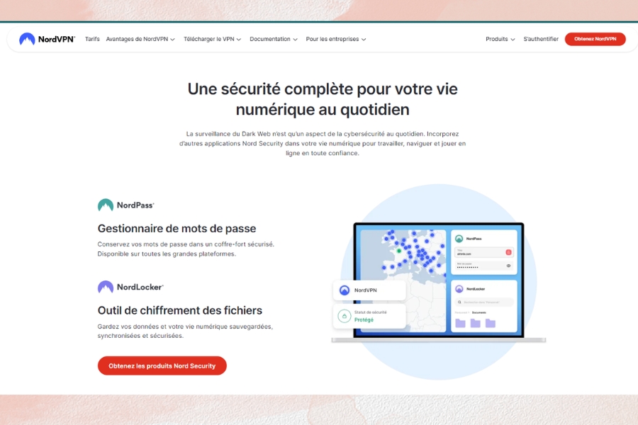 How does NordVPN handle data privacy and security