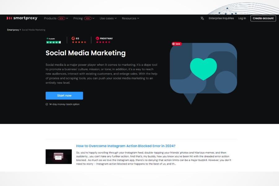 How does Smartproxy help in managing multiple social media accounts