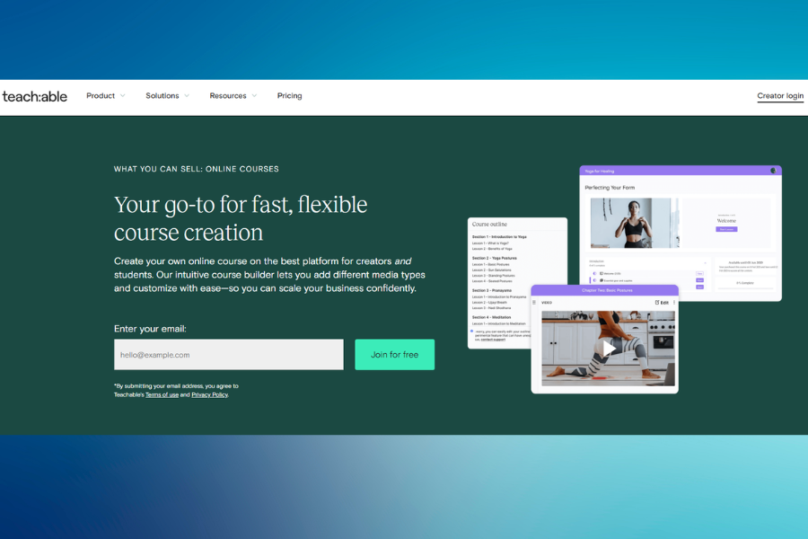 How does Teachable's course builder work How does Teachable's course builder work