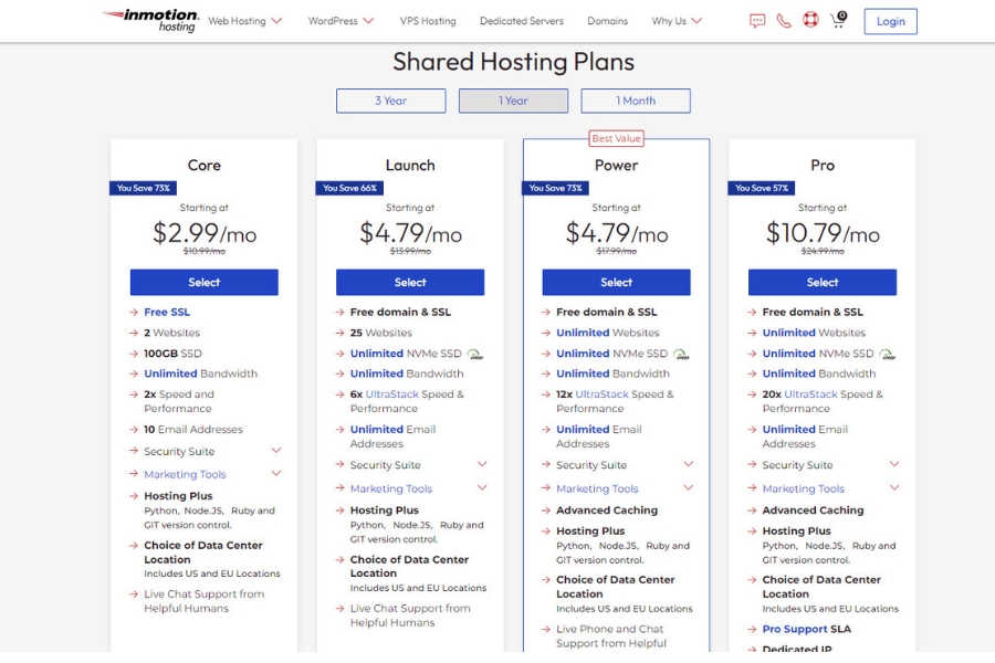 InMotionHosting.com 3