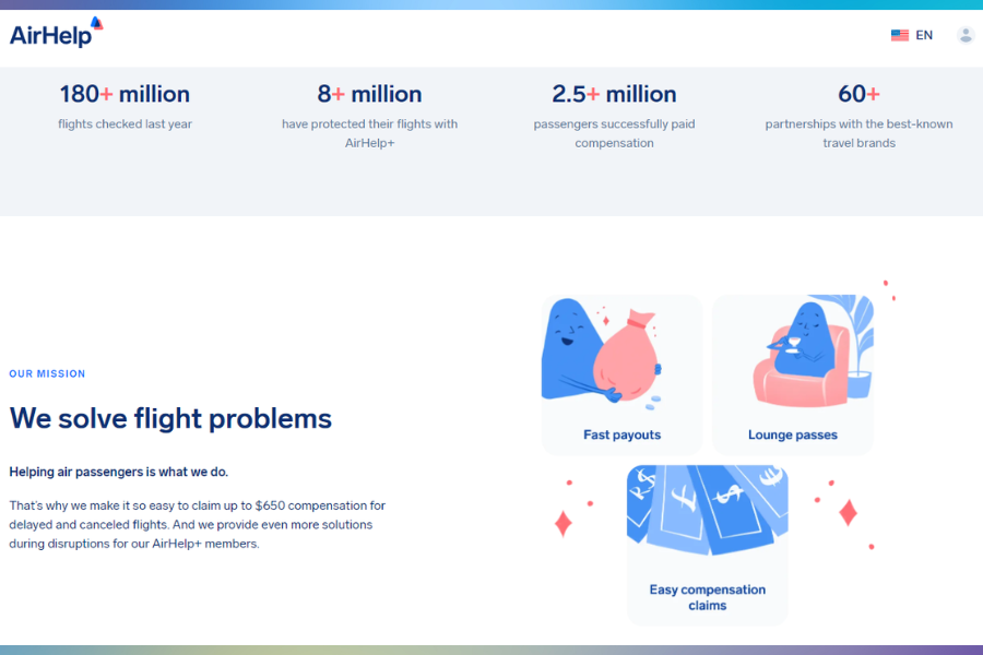 Introducing airhelp delayed flight compensation platform