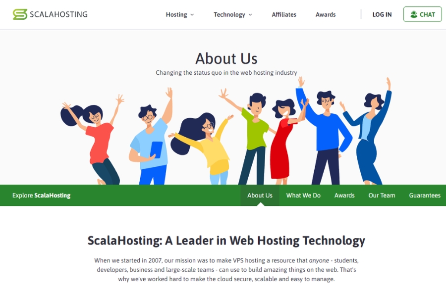 Introduction to Scalahosting review