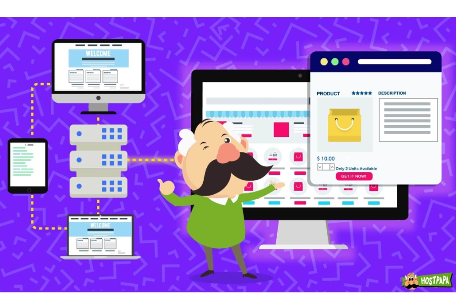Is HostPapa suitable for hosting e-commerce websites