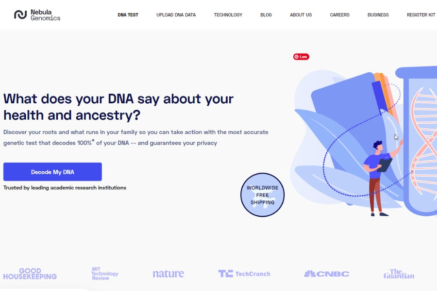 Nebula Genomics – Leading DNA testing service for personal genome research 1