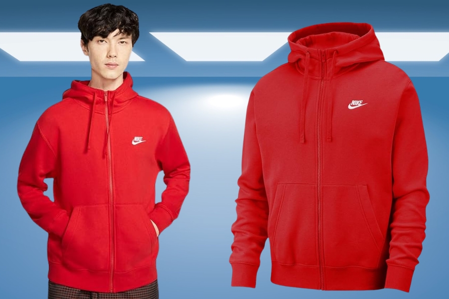 Nike NSW Club Fleece Full Zip Hoodie 2