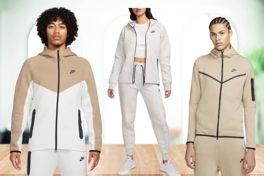 Nike Tech Fleece Full Zip Hoodie and Pants 2