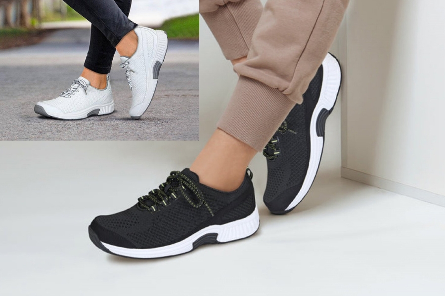 Orthofeet Coral Stretch Knit Shoe 3