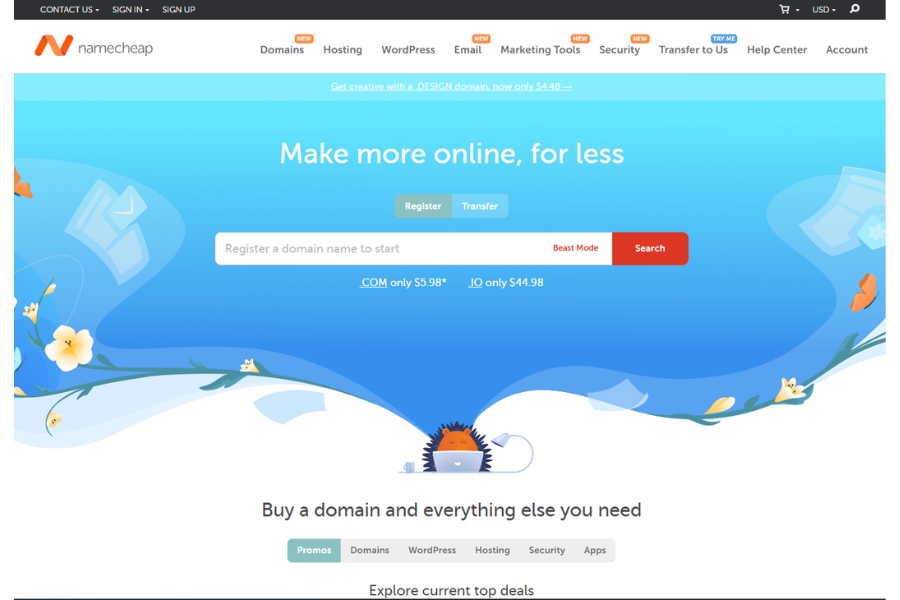 Overview of Domain namecheap