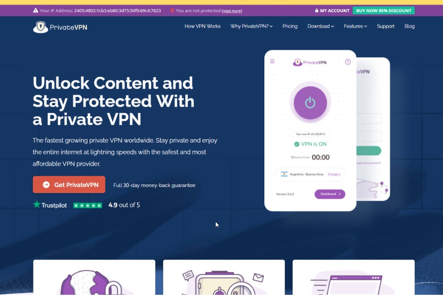 16 safest VPN services trusted by many people in 2024 PrivateVPN.com 1