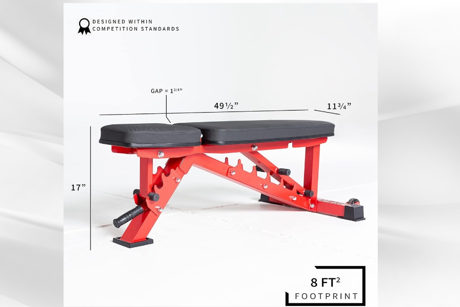 10 best Home gym bench in 2024 REP AB 3100 Adjustable Weight Bench Features and Benefits