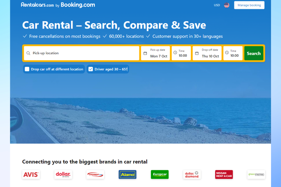 Rentalcars Reviews The most popular car rental near me service