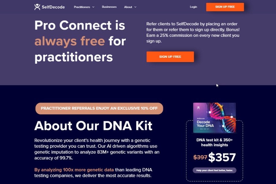 SelfDecode – Leading DNA testing service providing detailed information about personal health 10