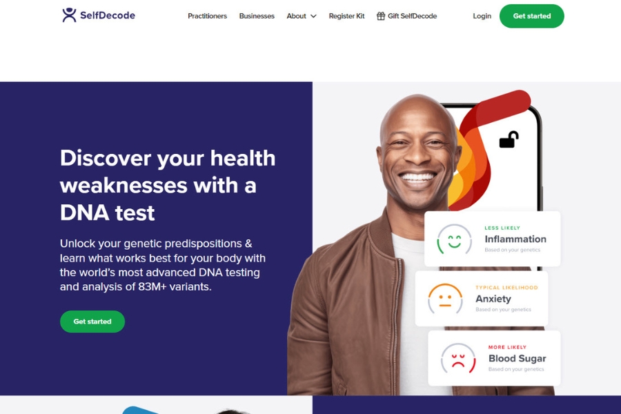SelfDecode – Leading DNA testing service providing detailed information about personal health 3