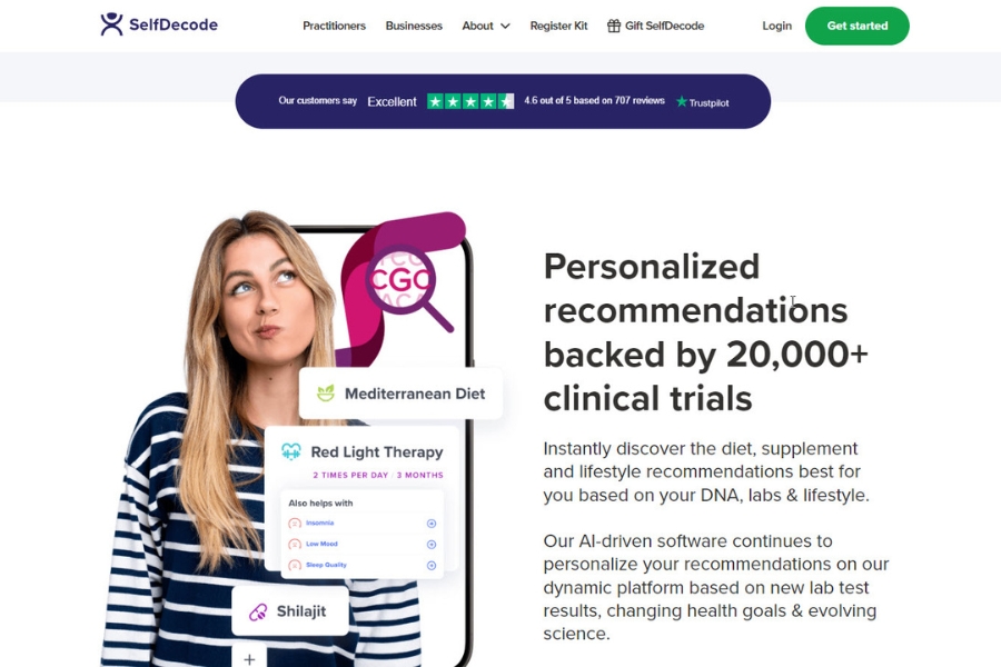SelfDecode – Leading DNA testing service providing detailed information about personal health 4
