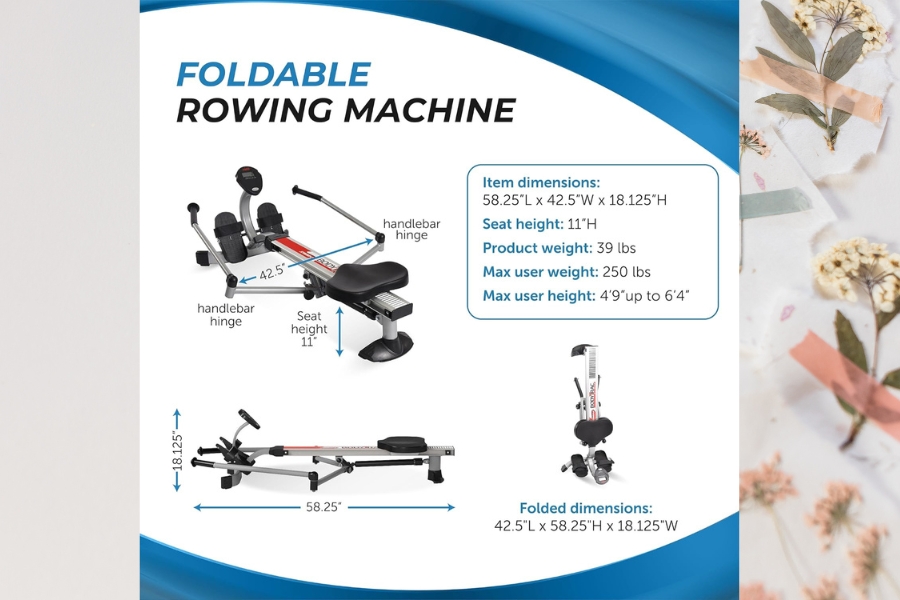 The 10 best rowing machines for home workouts in 2024 Stamina Body Trac Glider 1050 Rowing Machine Features and Benefits