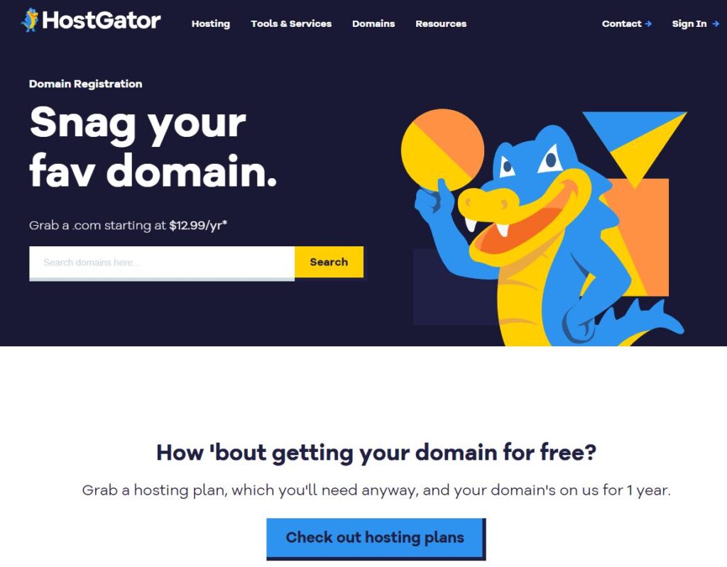 Hostgator Coupon - Trusted Secure and Affordable Web Hosting Provider Steps to register a domain name on HostGator