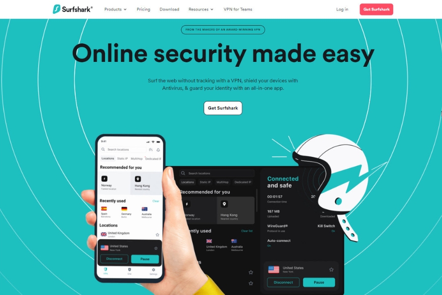16 safest VPN services trusted by many people in 2024 Surfshark.com 2