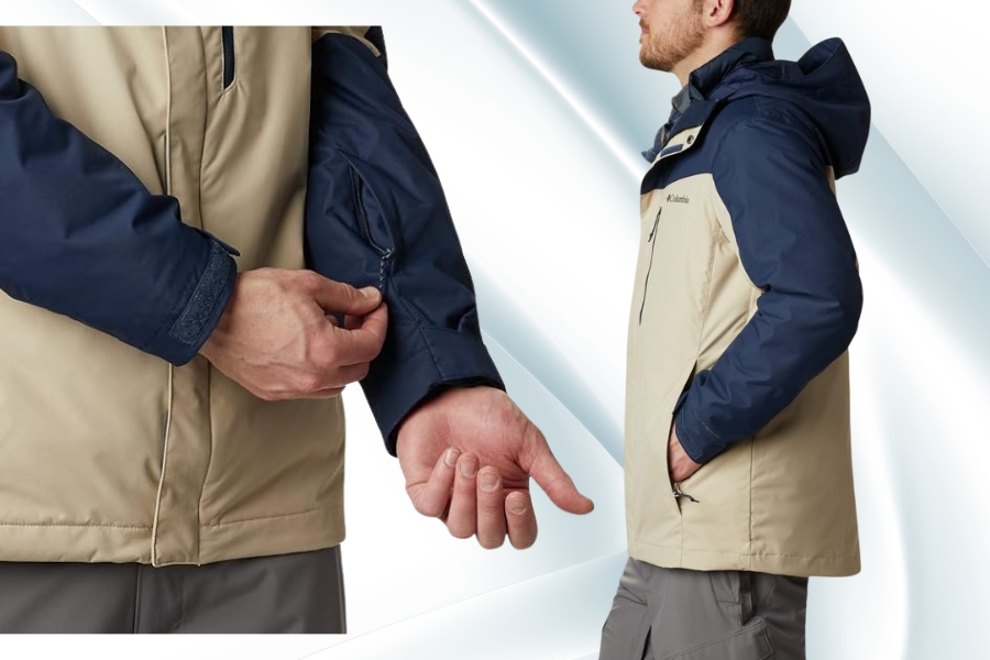5 sets of Columbia sportswear that are most trusted by many people The Columbia Whirlibird Interchange Jacket 3