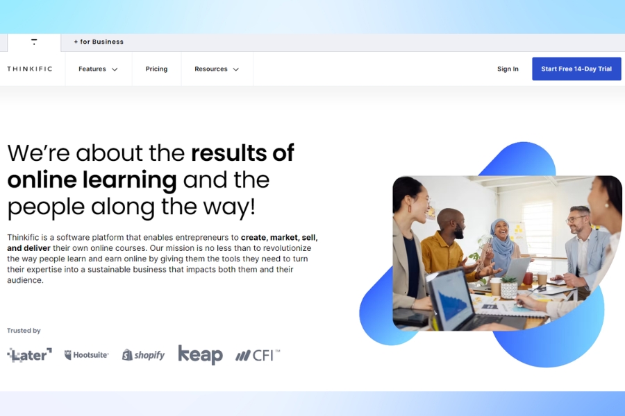 Thinkific review - Introduction to Thinkific platform Thinkific review - Introduction to Thinkific platform