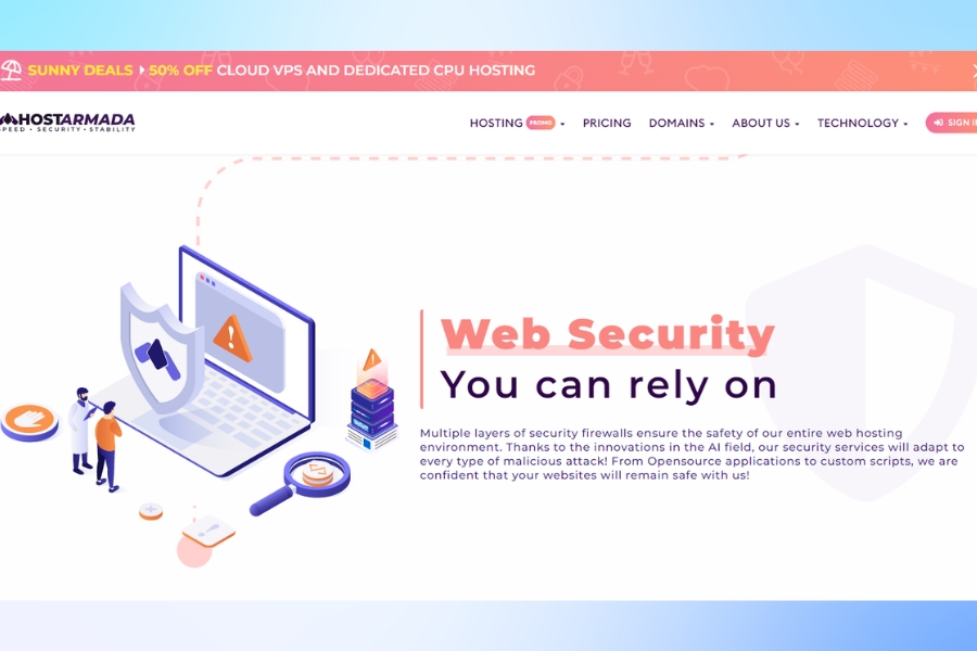 What are the benefits of using HostArmada's Cloud SSD hosting
