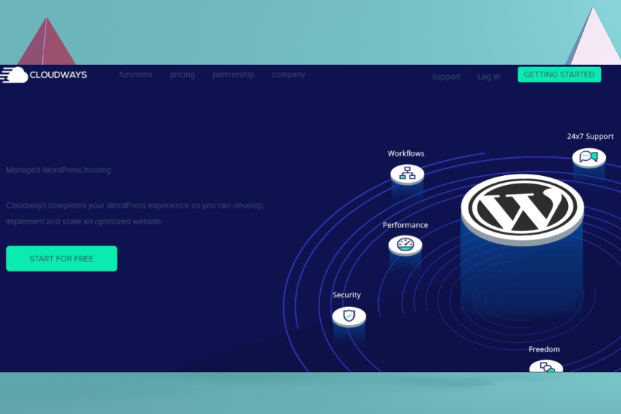 What are the benefits of using cloudways for hosting wordpress websites