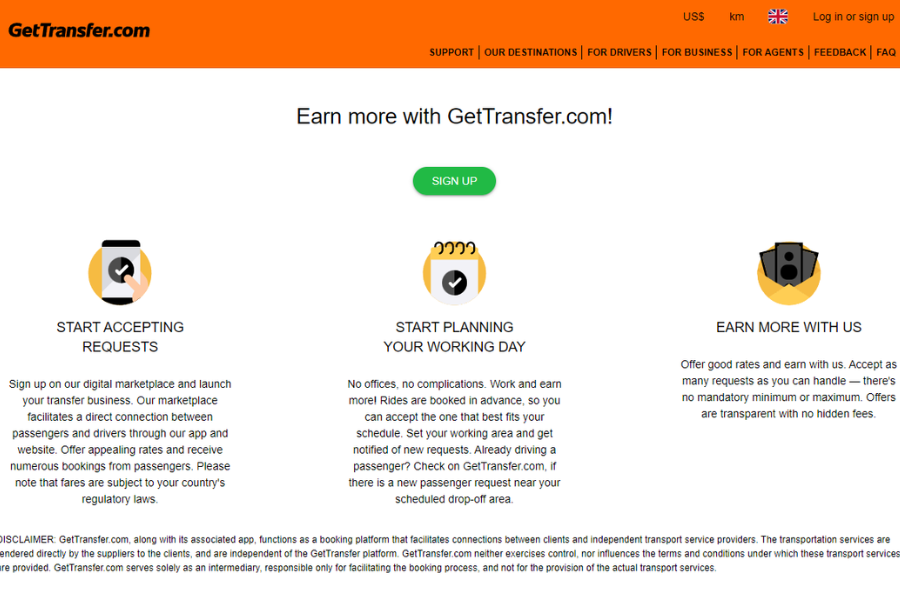 What are the main benefits of using GetTransfer.com