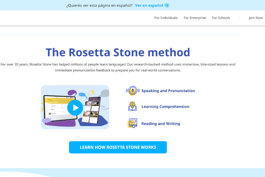 What are the main differences between the Rosetta Stone software and the online platform What are the main differences between the Rosetta Stone software and the online platform