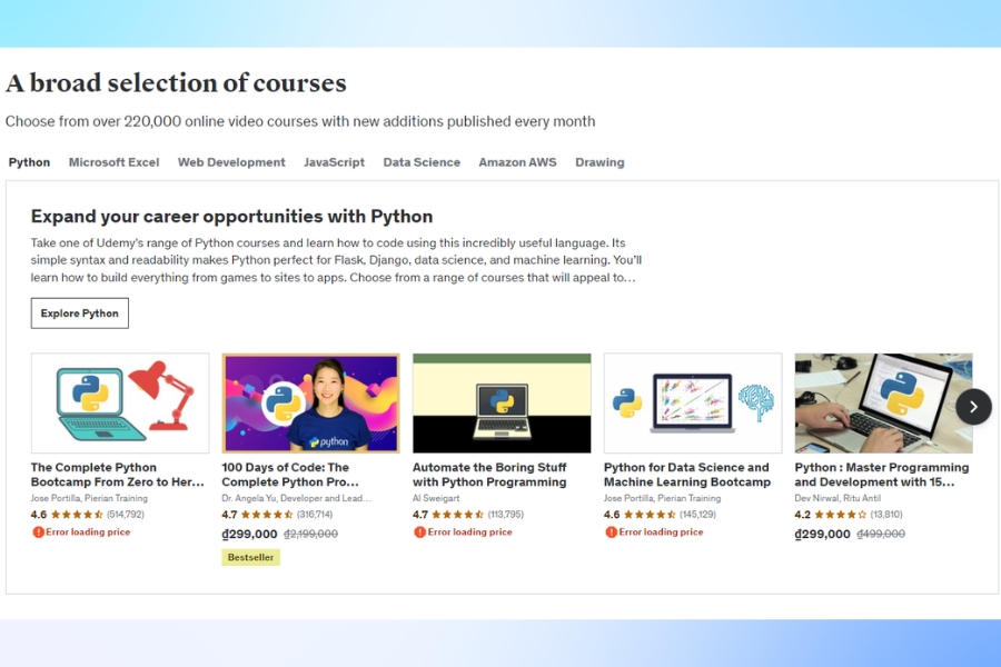 What are the most popular courses on Udemy What are the most popular courses on Udemy