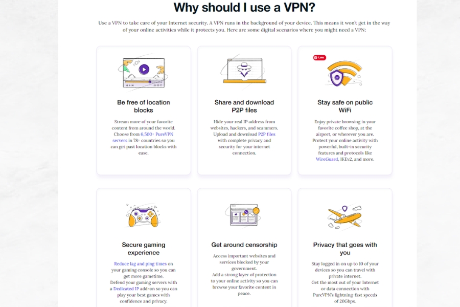 What are the pros and cons of using PureVPN on different platforms
