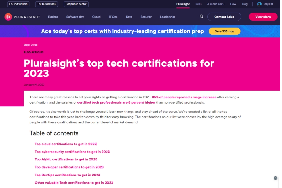 What certifications can I earn through Pluralsight What certifications can I earn through Pluralsight
