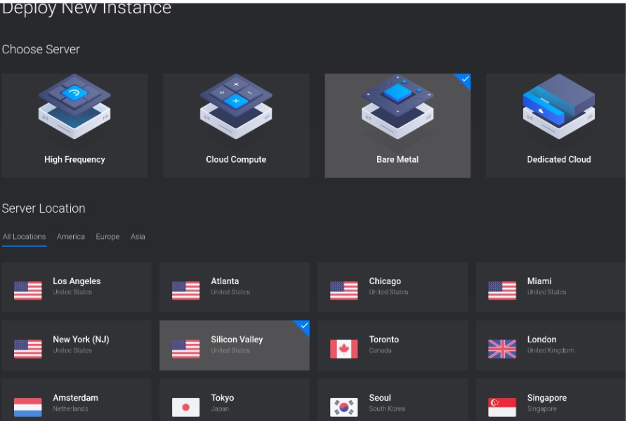 What is the difference between Vultr's cloud service and bare metal service